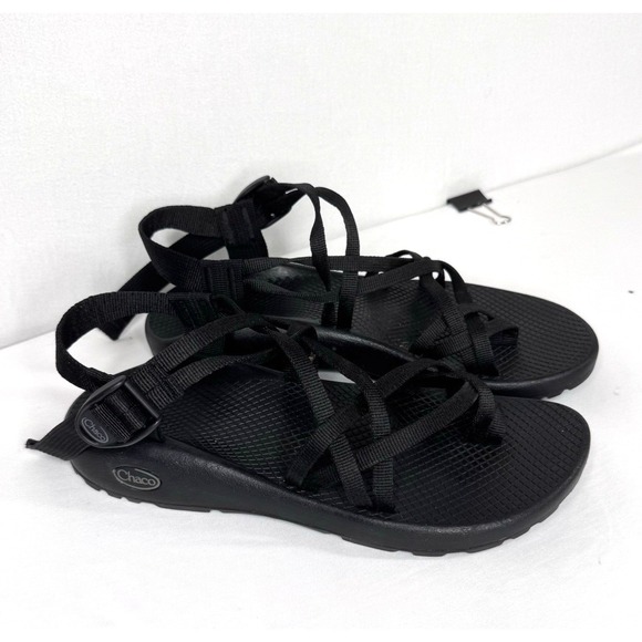 Chaco Shoes - Chaco ZX2 Classic Black Sandals Womens 10 Hiking Trail Beach Comfort EXCELLENT